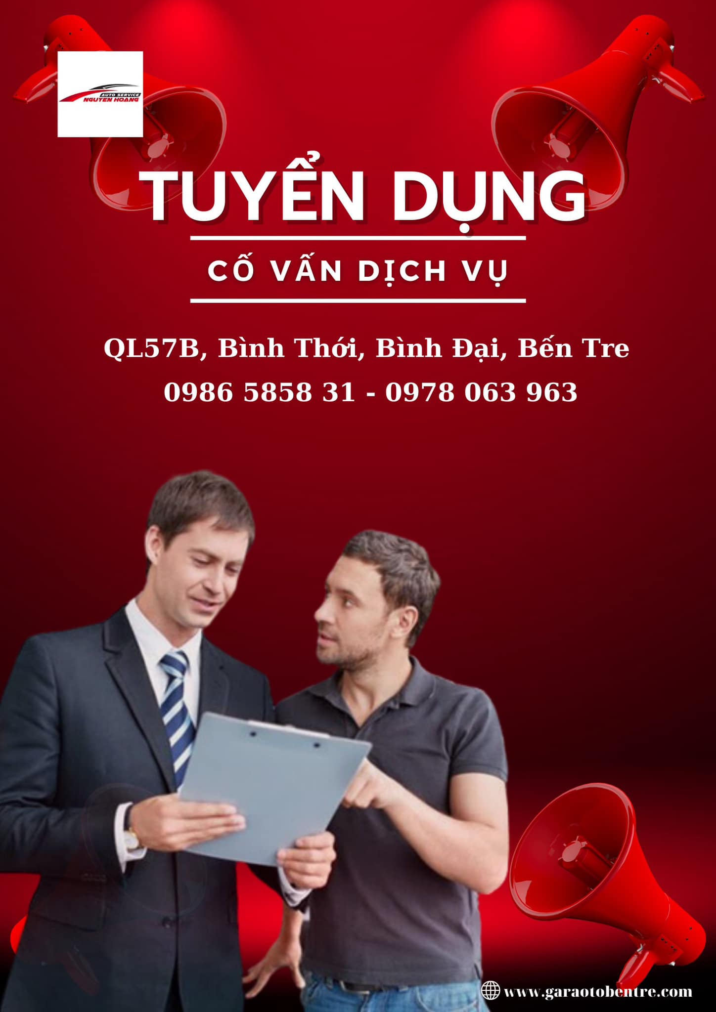 Tuyển dụng" Cố vấn dịch vụ "